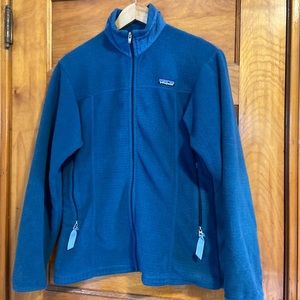 Patagonia Women’s Medium Zip Up Fleece Blue